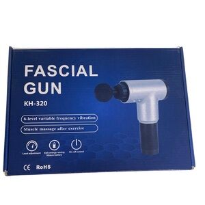 6-Level Fascial Gun (Size:OS, Color:Silver/Black)